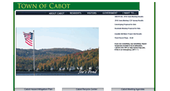 Desktop Screenshot of cabotvt.us